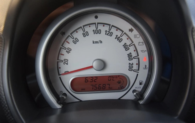 Opel Agila cena 14900 przebieg: 75700, rok produkcji 2008 z Poddębice małe 277